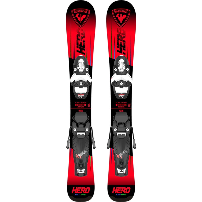 Rossignol HERO KID PRE-DRILLED + Team 4 GW Black