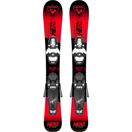 Rossignol HERO KID PRE-DRILLED + Team 4 GW Black