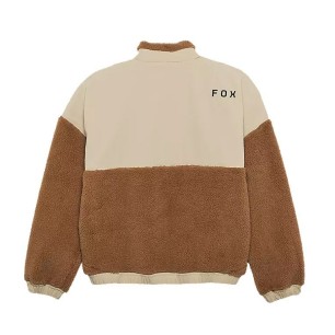 Fox Survivalist Sherpa Full Zip Femme walnut brown