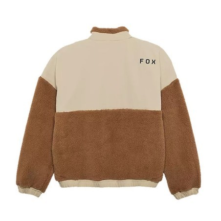Fox Survivalist Sherpa Full Zip Femme walnut brown