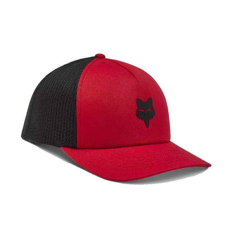 Fox Head Trucker Hat flame red