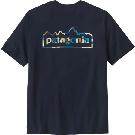 Patagonia Unity Fitz Responsibili Tee new navy