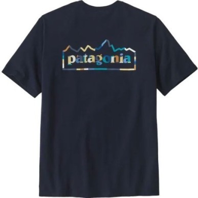 Patagonia Unity Fitz Responsibili Tee new navy