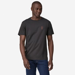 Patagonia Dawn Tracks Organic Tee ink black