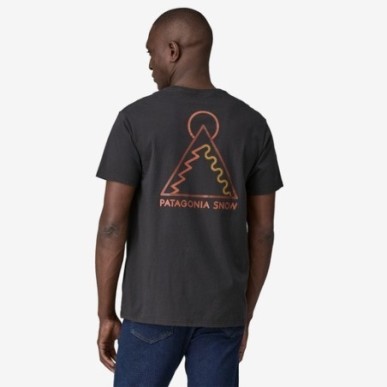 Patagonia Dawn Tracks Organic Tee ink black