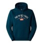 The North Face Hoodie Varsity Graphic midnight