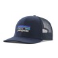 Patagonia P-6 Logo Trucker Hat new navy