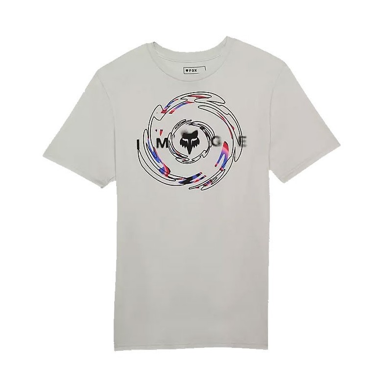 Fox Energy Face Premium Tee light grey