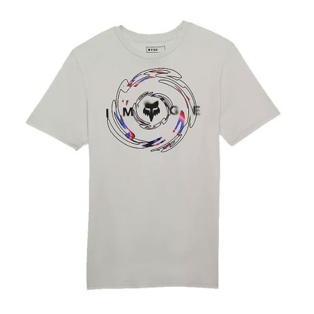 Fox Energy Face Premium Tee light grey