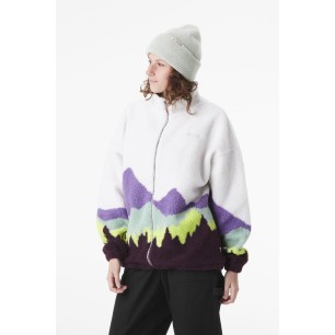 Picture Nyss Zip Fleece Femme purple mountains