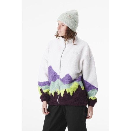 Picture Nyss Zip Fleece Femme purple mountains