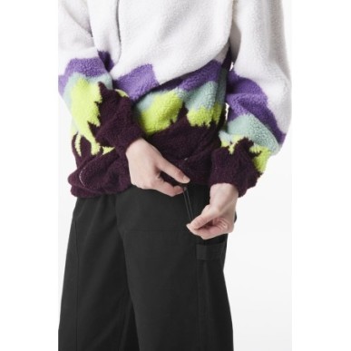 Picture Nyss Zip Fleece Femme purple mountains