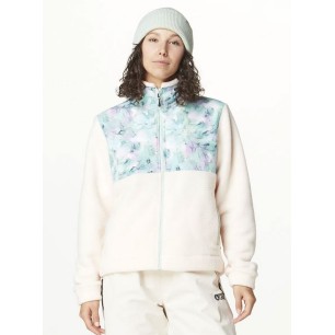 Picture Zelkova Printed Fleece Femme blurry water print