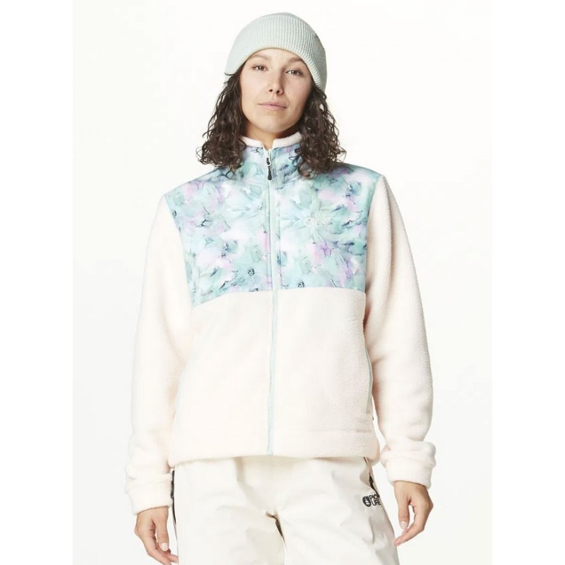 Picture Zelkova Printed Fleece Femme blurry water print