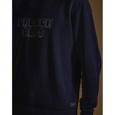 Pull in Pull Print French Alps blue