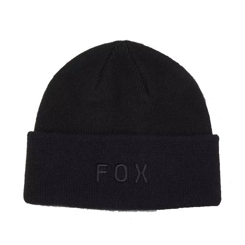 Fox Wordmark Beanie black