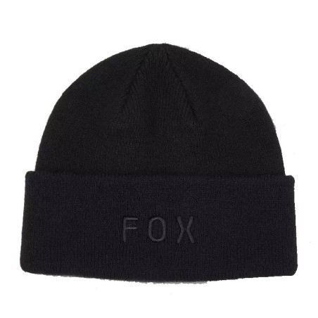 Fox Wordmark Beanie black