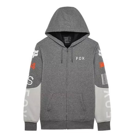 Fox RS Blocked Sasquatch Fleece Zip heather grey