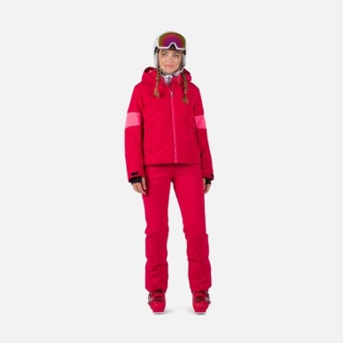 Rossignol Wispile Puffy Jacket Femme ruby red