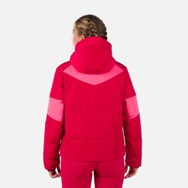 Rossignol Wispile Puffy Jacket Femme ruby red