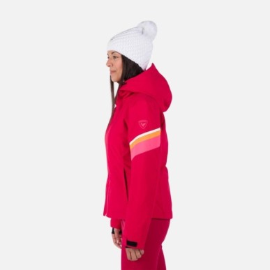 Rossignol Strawpile Jacket Femme ruby red