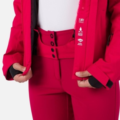 Rossignol Strawpile Jacket Femme ruby red