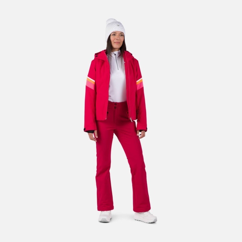 Rossignol Ski Softshell Pant Femme ruby red