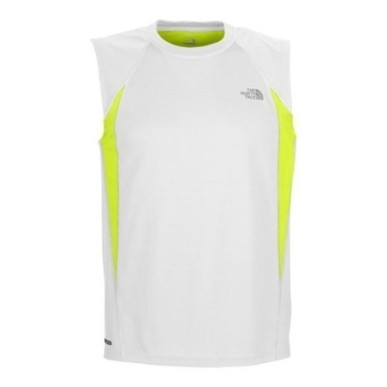 THE NORTH FACE GTD TANK white tee shirts / vestes trail