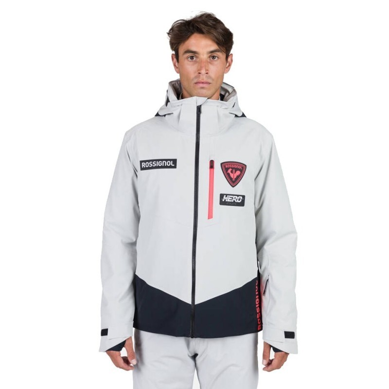 Rossignol Hero Blackside Jacket soft grey