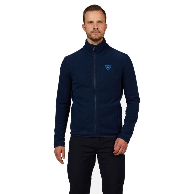 Rossignol Strawpile Fleece FZ dark navy
