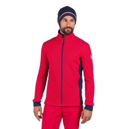 Rossignol Cieloalto Fleece FZ sports red
