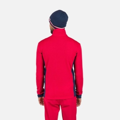 Rossignol Cieloalto Fleece FZ sports red