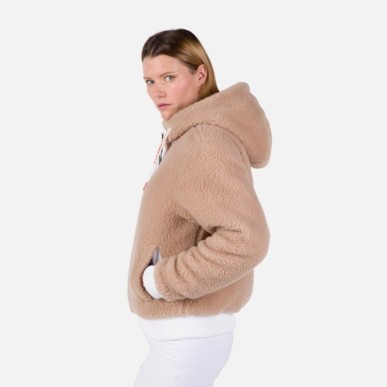 Rossignol Yeti Fleecy Bomber Jacket Femme white