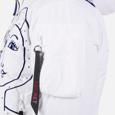 Rossignol Yeti Fleecy Bomber Jacket Femme white