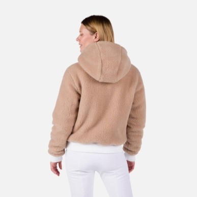 Rossignol Yeti Fleecy Bomber Jacket Femme white