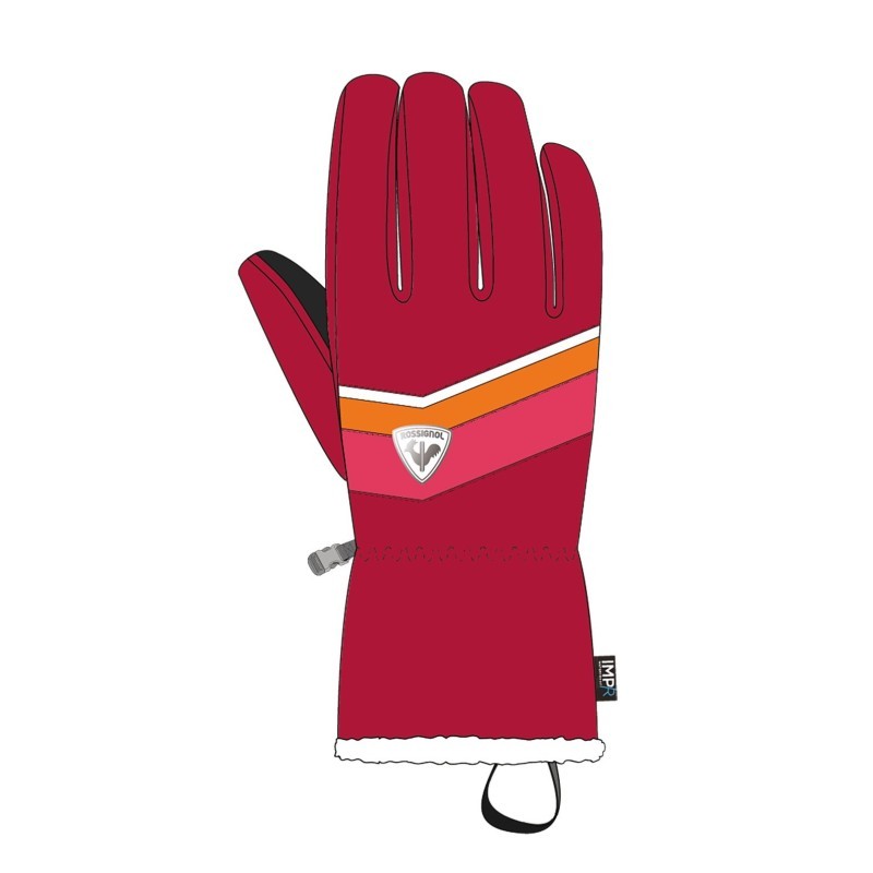 Rossignol New Piste Gants Femme ruby red