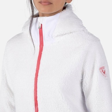 Rossignol Wispile Fleece FZH Femme white