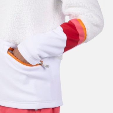 Rossignol Wispile Fleece FZH Femme white