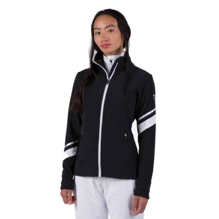 Rossignol Strawpile Fleece FZ Femme black