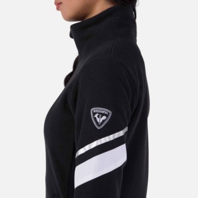 Rossignol Strawpile Fleece FZ Femme black