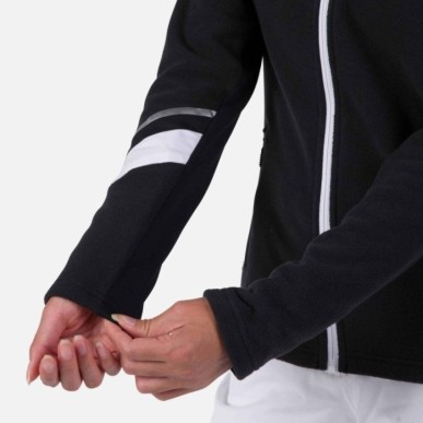 Rossignol Strawpile Fleece FZ Femme black