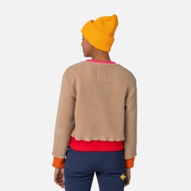 Rossignol JCC Lumy Fleece Sweat Femme beige mountain