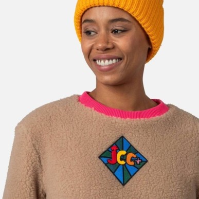 Rossignol JCC Lumy Fleece Sweat Femme beige mountain