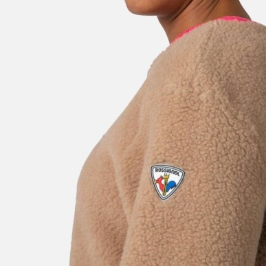 Rossignol JCC Lumy Fleece Sweat Femme beige mountain