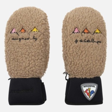 Rossignol Pilot Impr Moufles Femme beige mountain