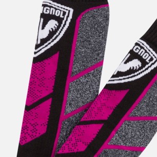 Rossignol Thermotech 2 Paires Chaussettes Enfant orchid pink