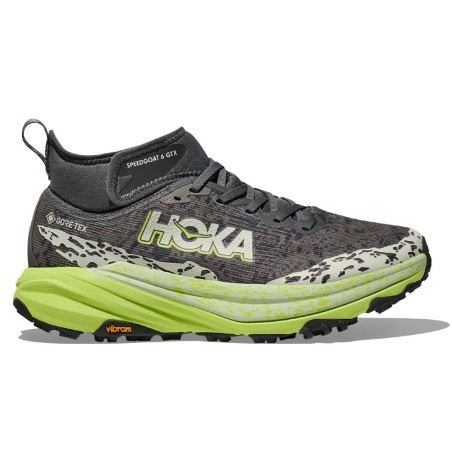 Hoka Speedgoat 6 Mid GTX outer orbit / lettuce