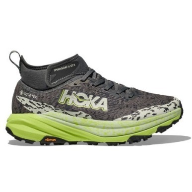 Hoka Speedgoat 6 Mid GTX outer orbit / lettuce