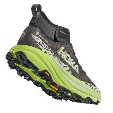 Hoka Speedgoat 6 Mid GTX outer orbit / lettuce