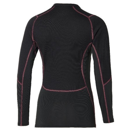 Mizuno Merino Wool Crew Femme black / violet quartz